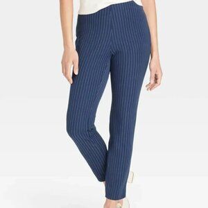 A New Day Skinny Ankle Fit Cotton Pants Fitted Hip & Thigh Size 6R
